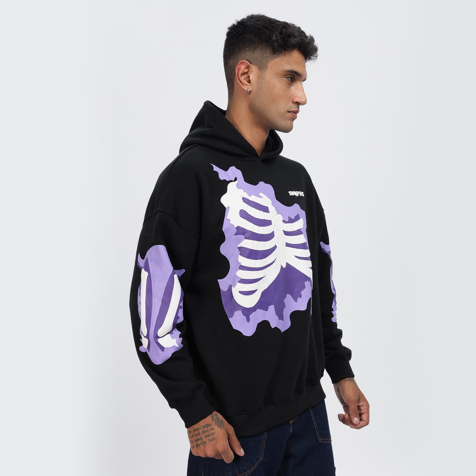 Oversized Puff Printed Hoodies - Snipes