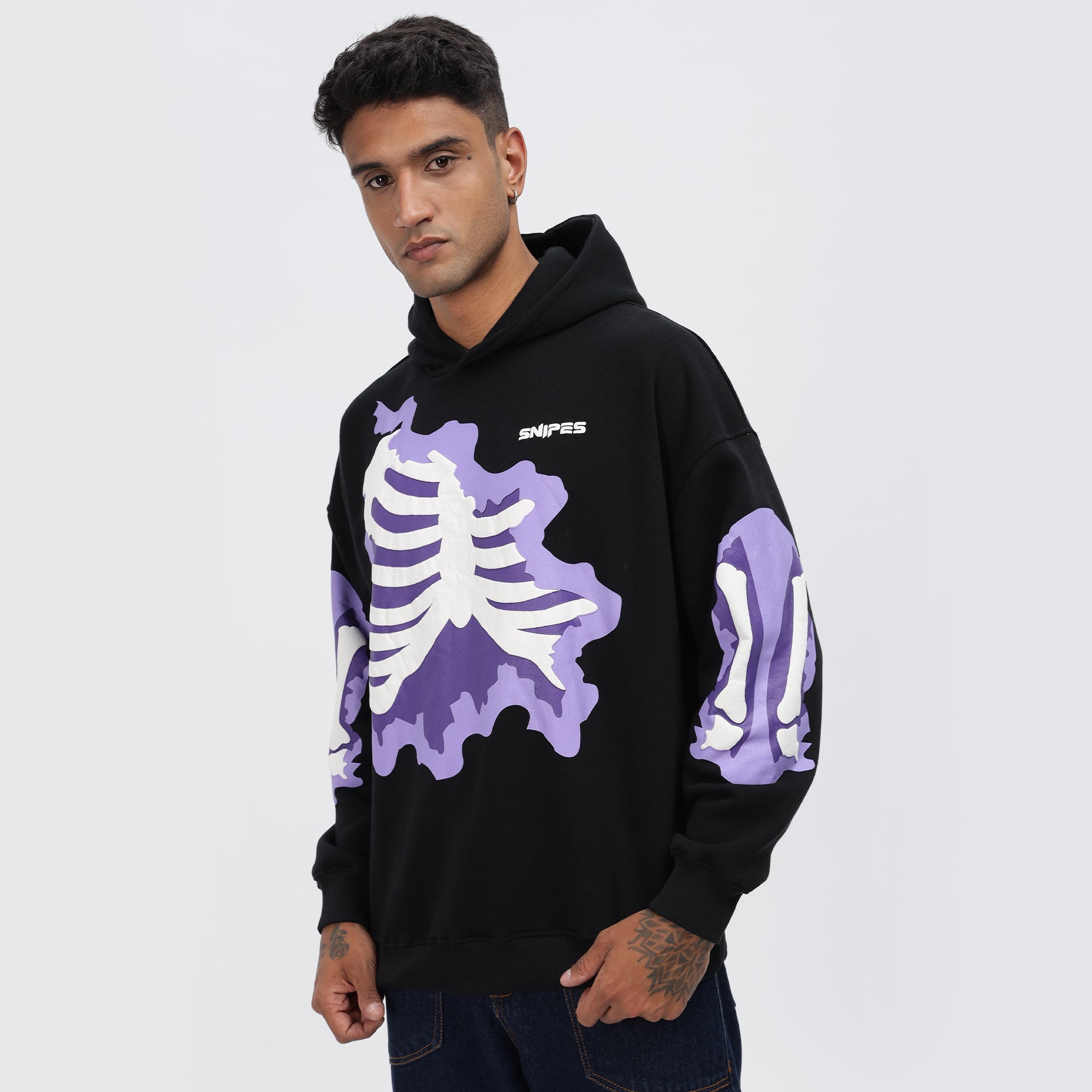 Oversized Puff Printed Hoodies - Snipes