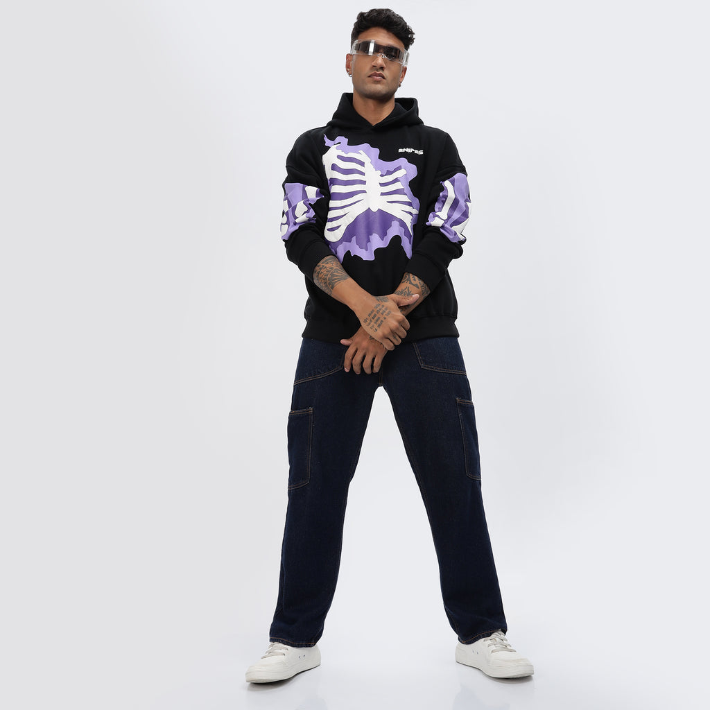 Oversized Puff Printed Hoodies - Snipes