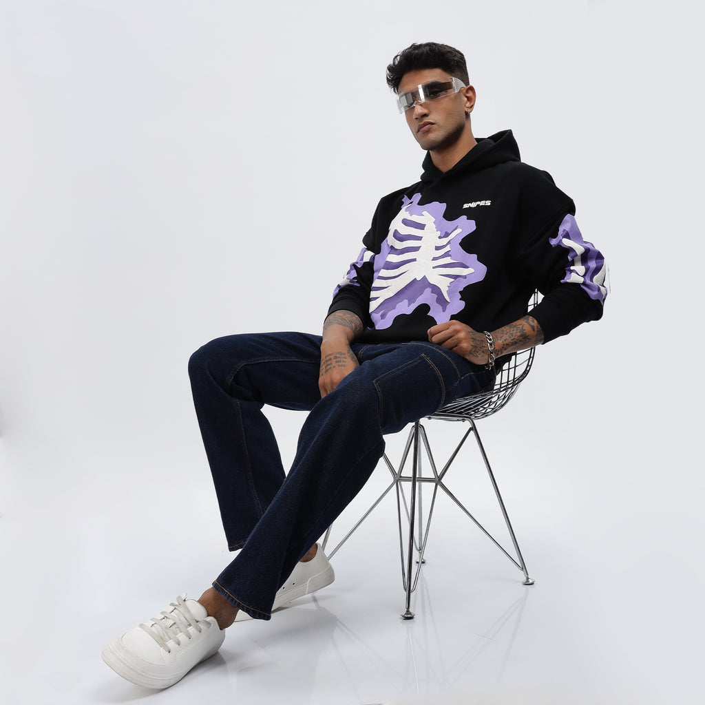 Oversized Puff Printed Hoodies - Snipes