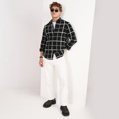 Casual Checked Line Shirt