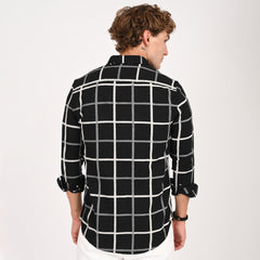 Casual Checked Line Shirt