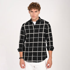 Casual Checked Line Shirt