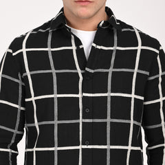 Casual Checked Line Shirt