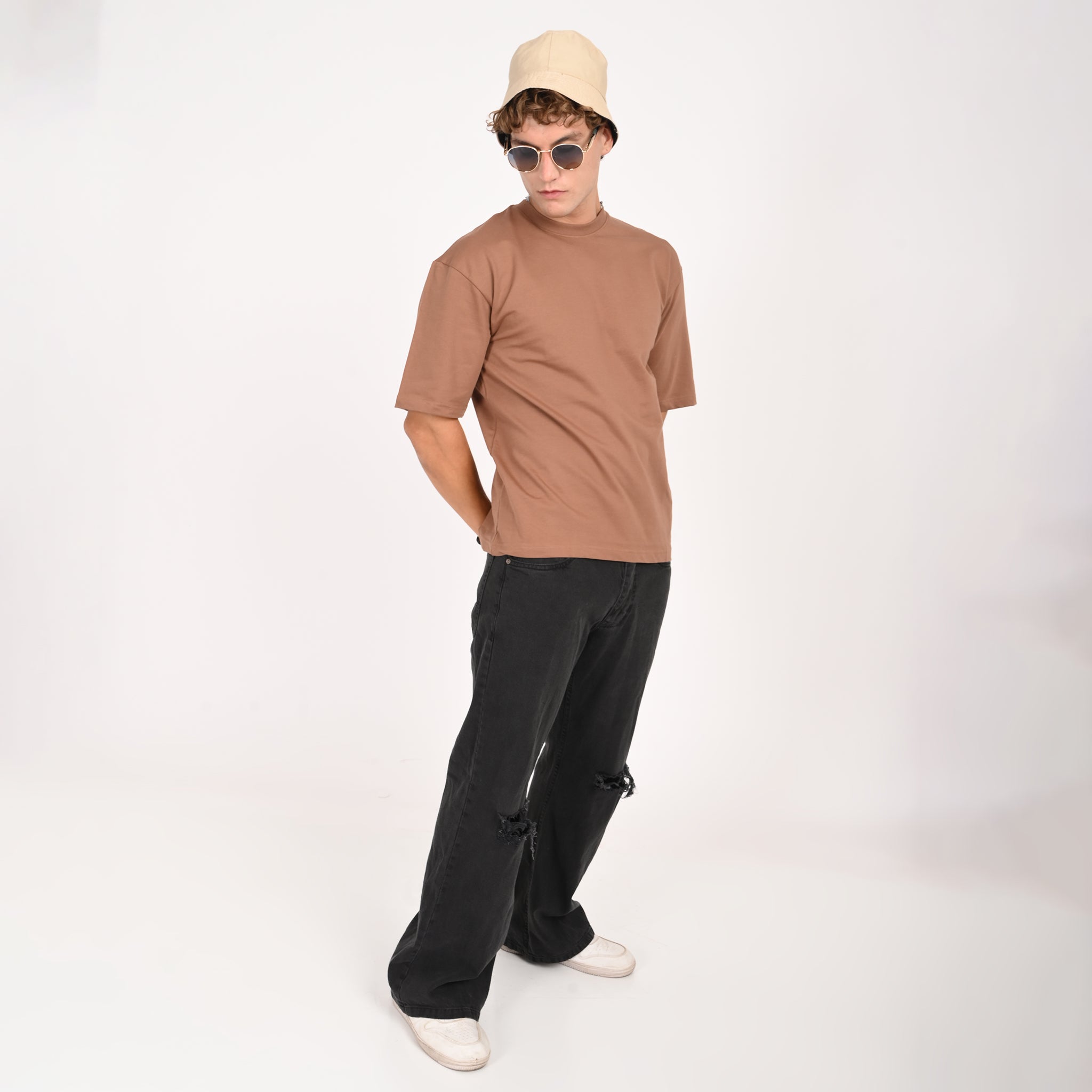 Premium Plain Oversized T-shirt - Snipes