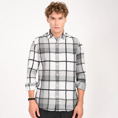 Casual Checked Line Shirt