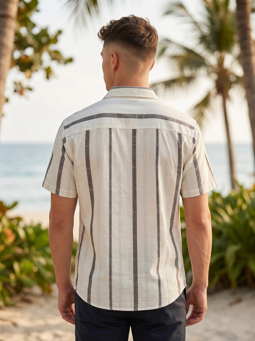 Stripes Jacquard Shirt