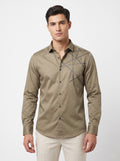 Men’s Abstract Line Full Sleeve Party Wear Shirt - Snipes