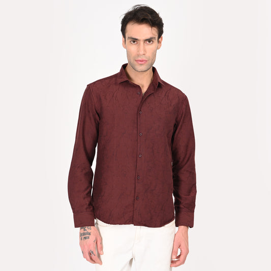 Jacquard Club Shirt