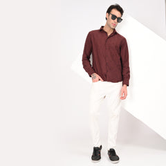 Jacquard Club Shirt