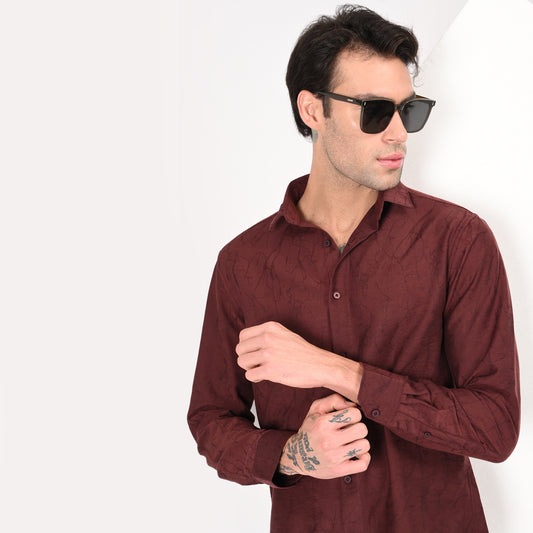 Jacquard Club Shirt