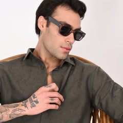 Jacquard Club Shirt