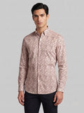 Men’s Interlaced Print Full Sleeve Shirt