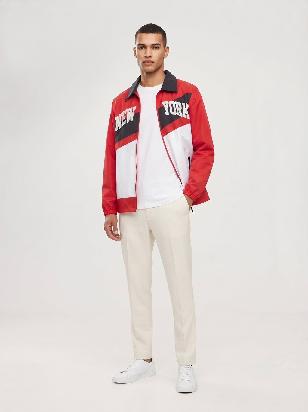 Men’s New York Graphic Zip-Up Jacket