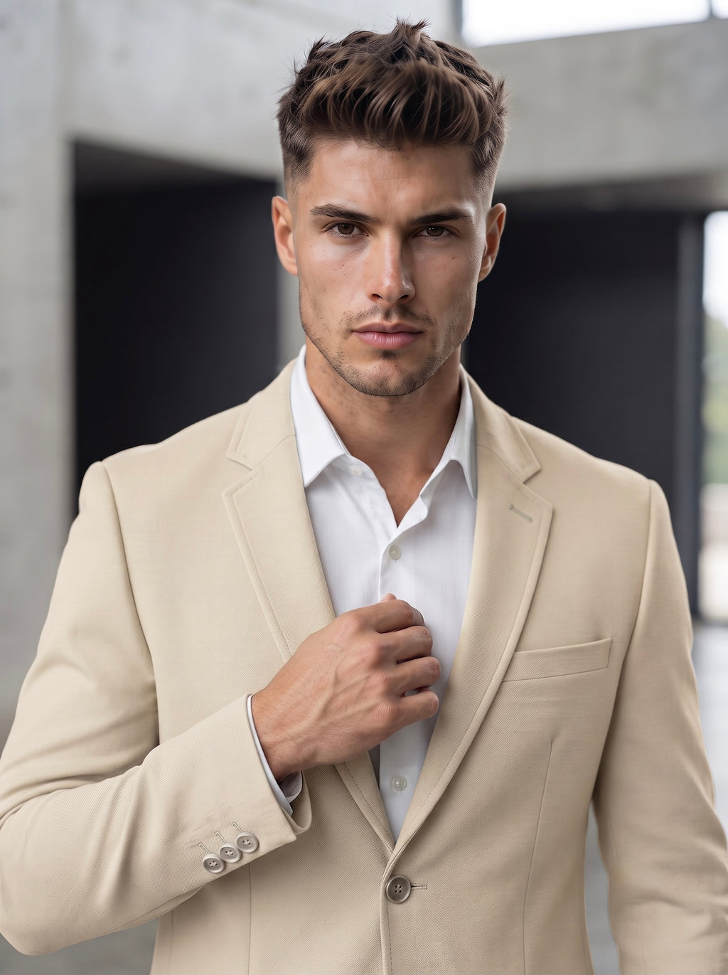 Beige Blazer