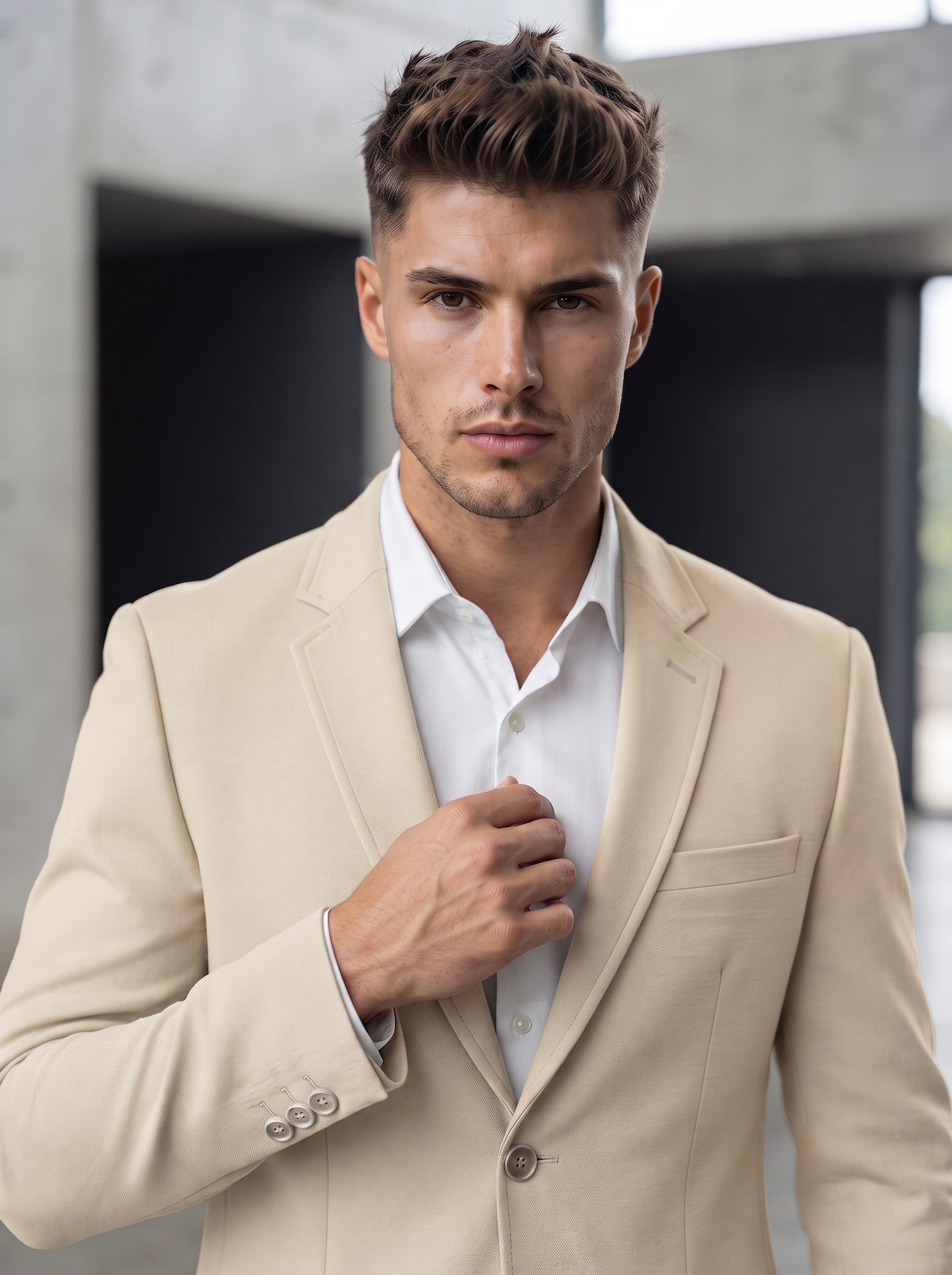 Beige Blazer