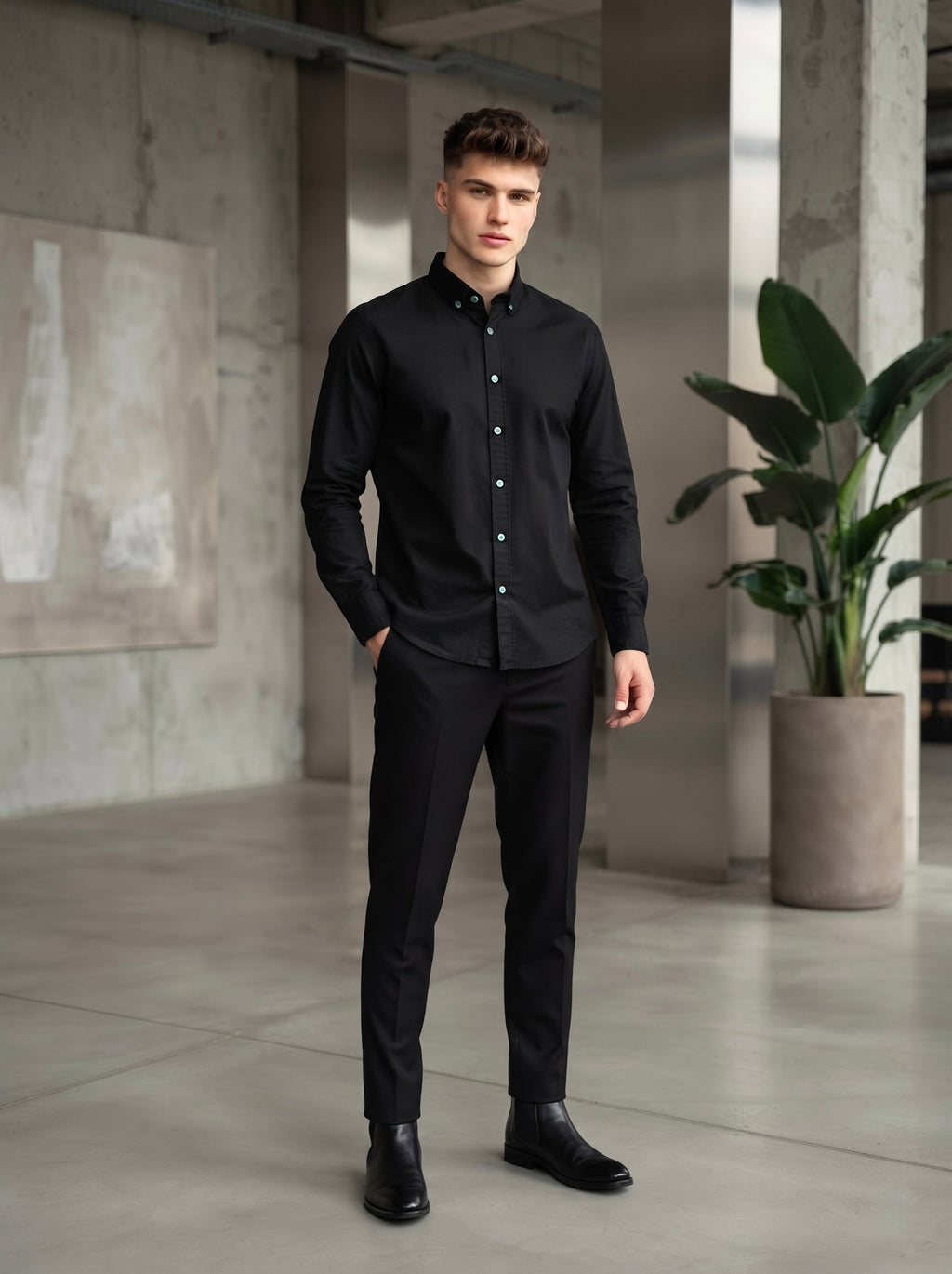 Elbow-Patch Shirts