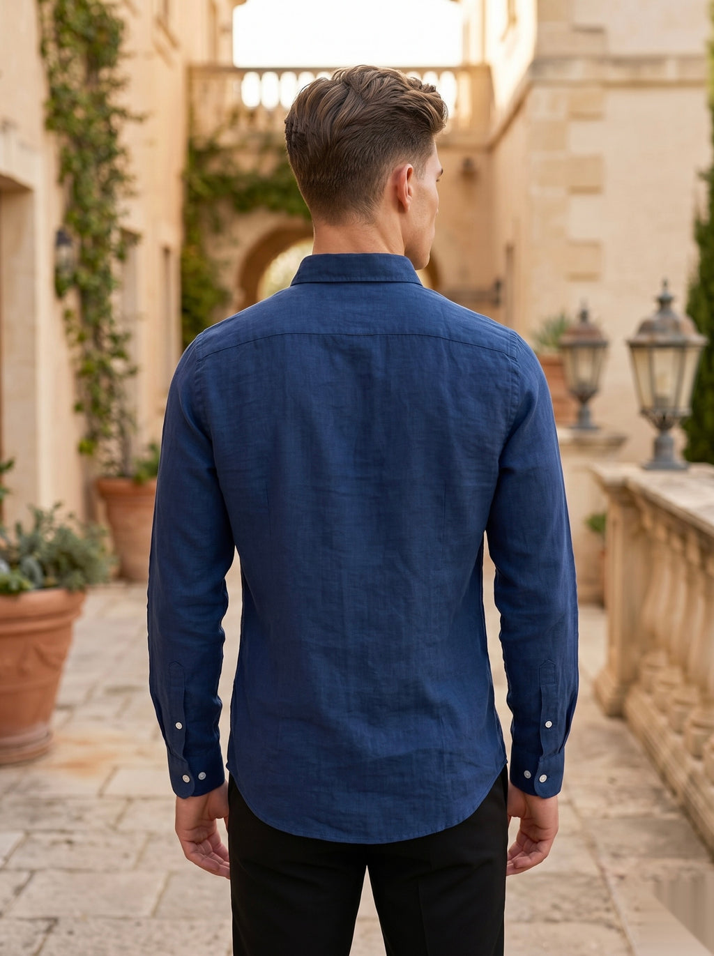 Linen-Blend Shirts
