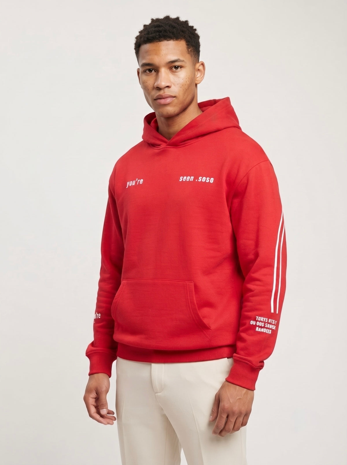 Men’s Graphic Print Pullover Hoodie