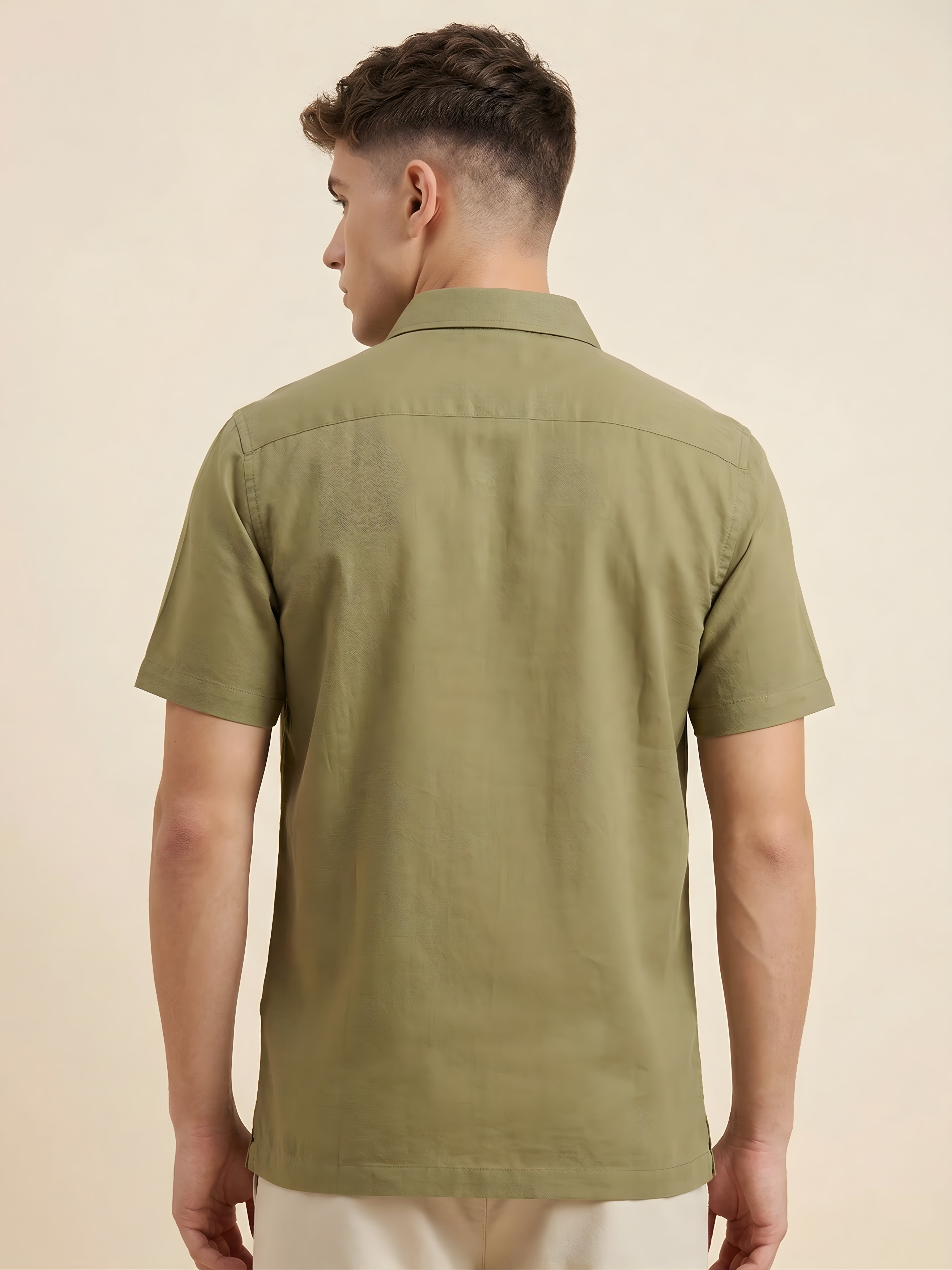 Snipes embroidery print shirt with long sleeves, featuring detailed embroidery and casual fit, displayed on a hanger.