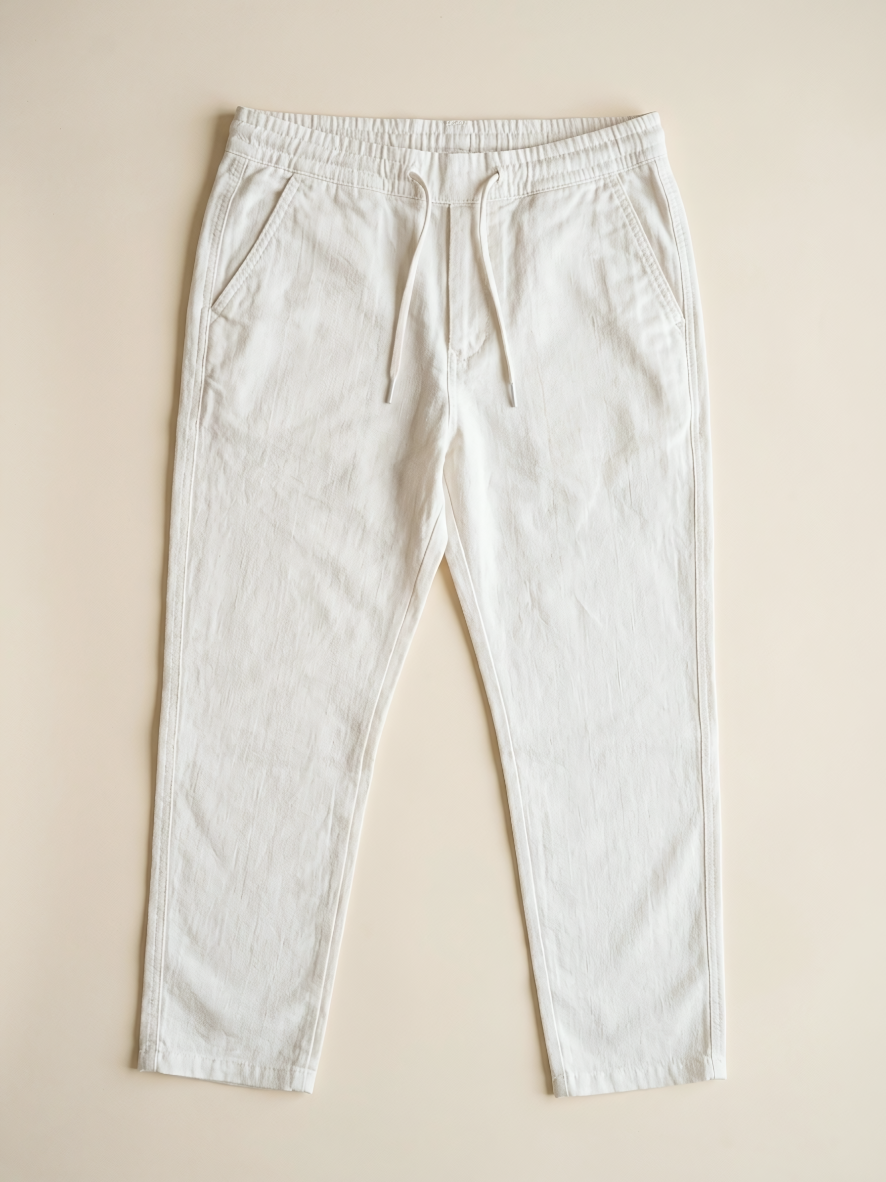White Linen Pants