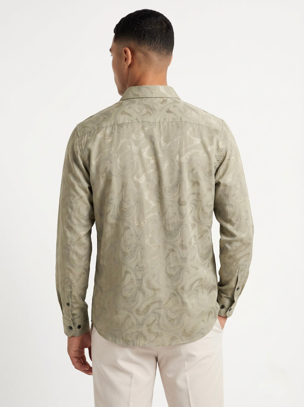 Men’s Paisley Party Wear Shirt