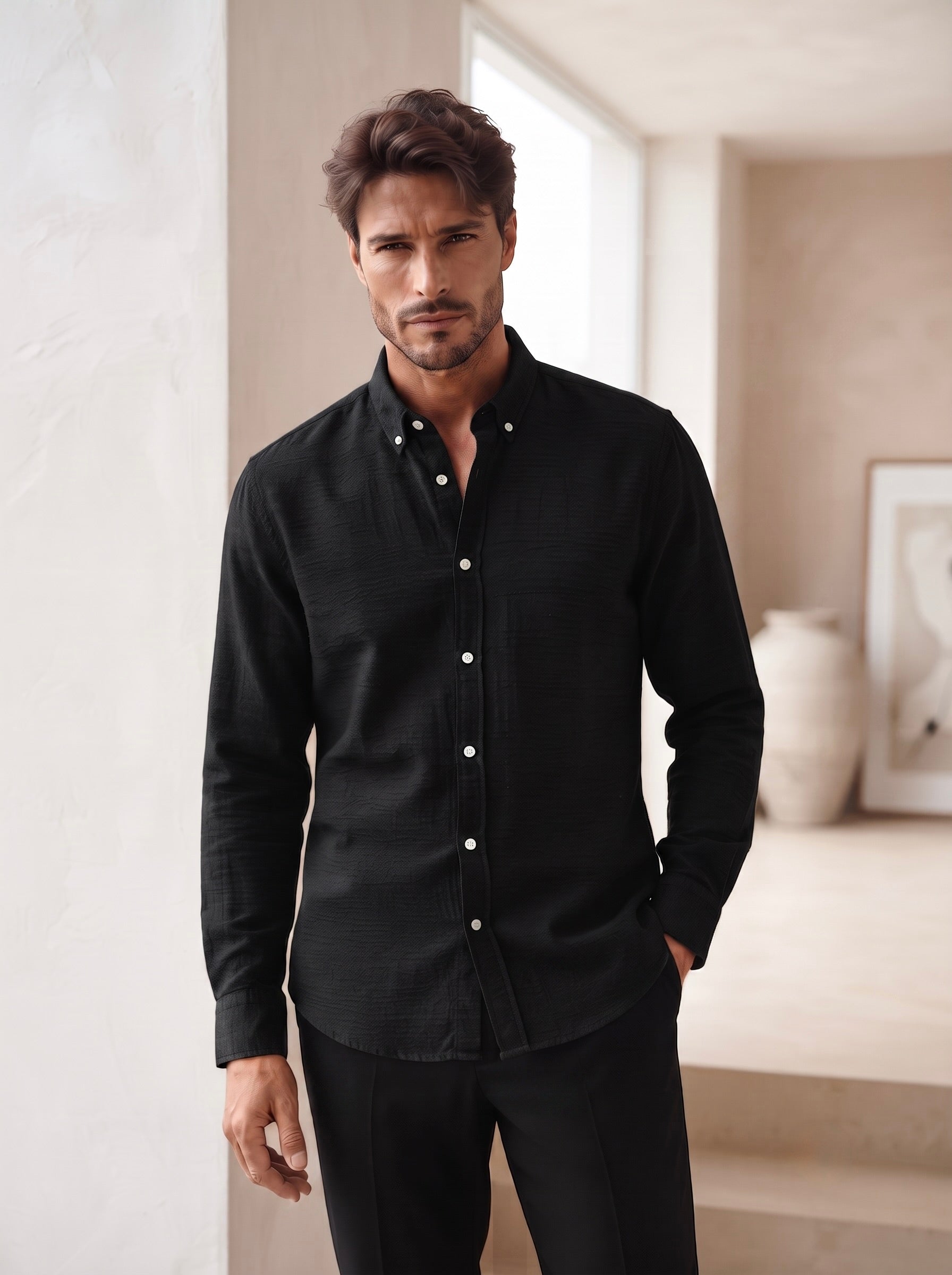 Korean Linen Shirts
