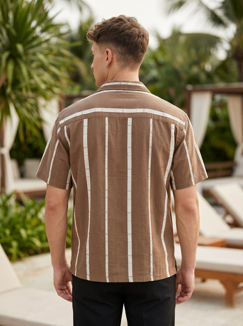 Stripes Jacquard Shirt