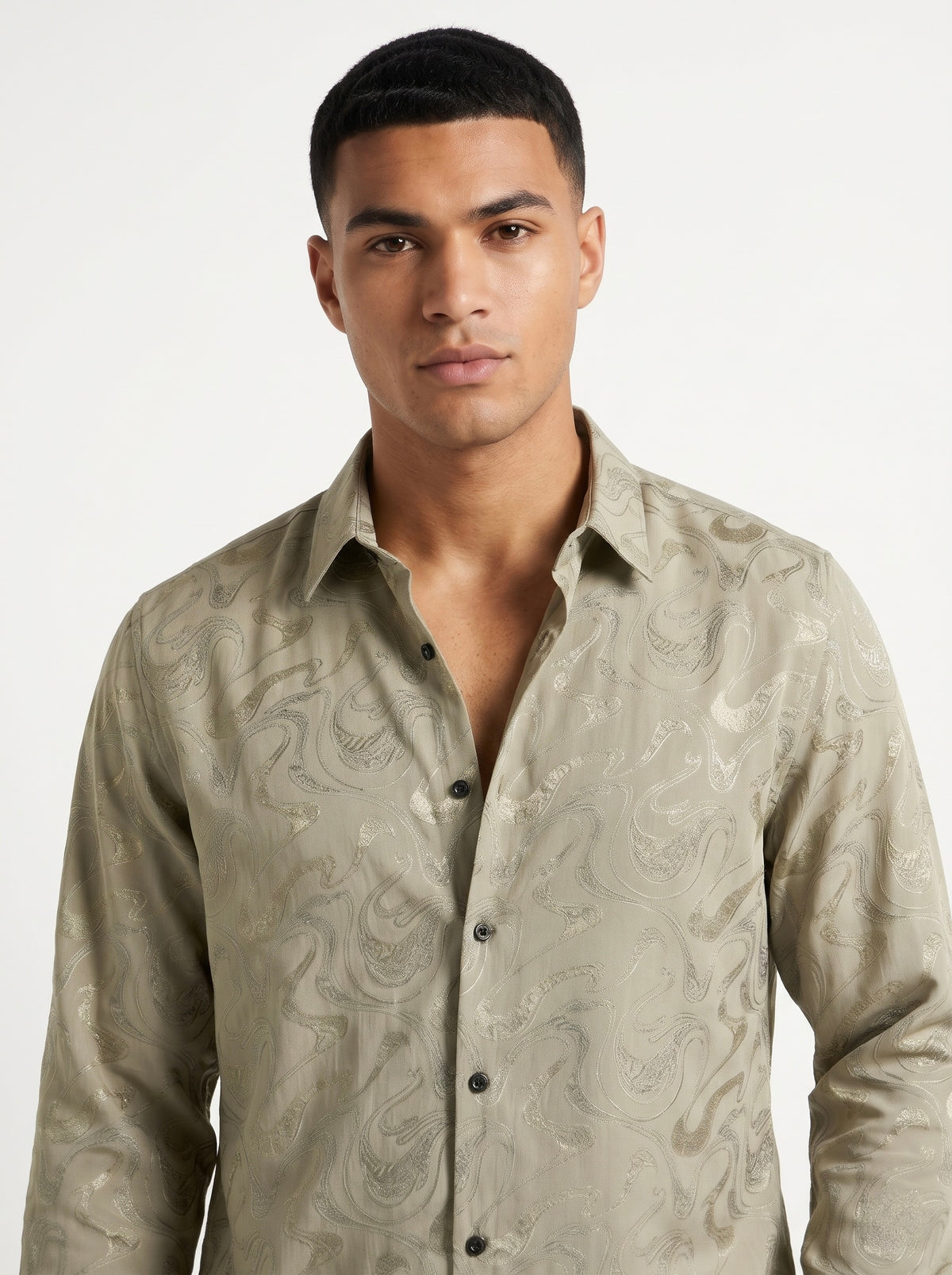 Men’s Paisley Party Wear Shirt