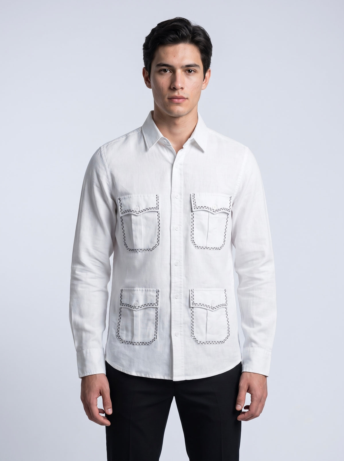 Men’s Four-Pocket Utility Shirt