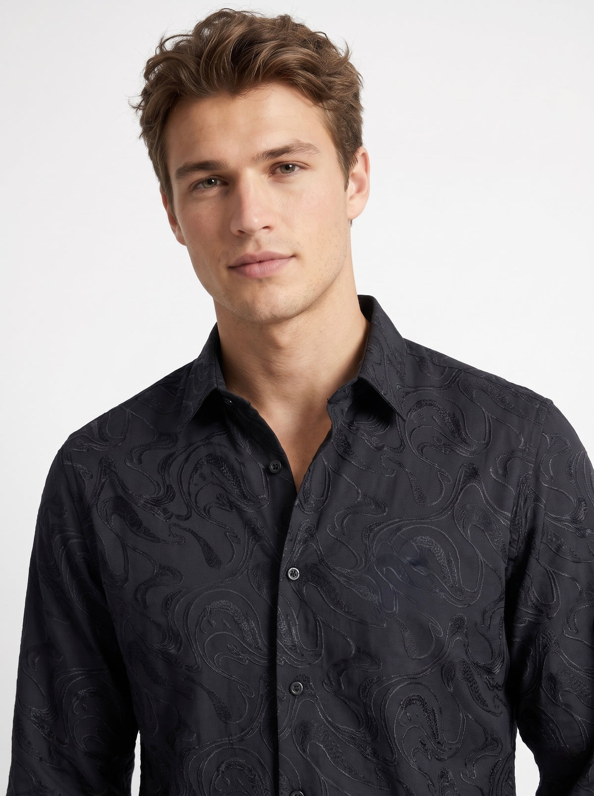 Men’s Paisley Party Wear Shirt