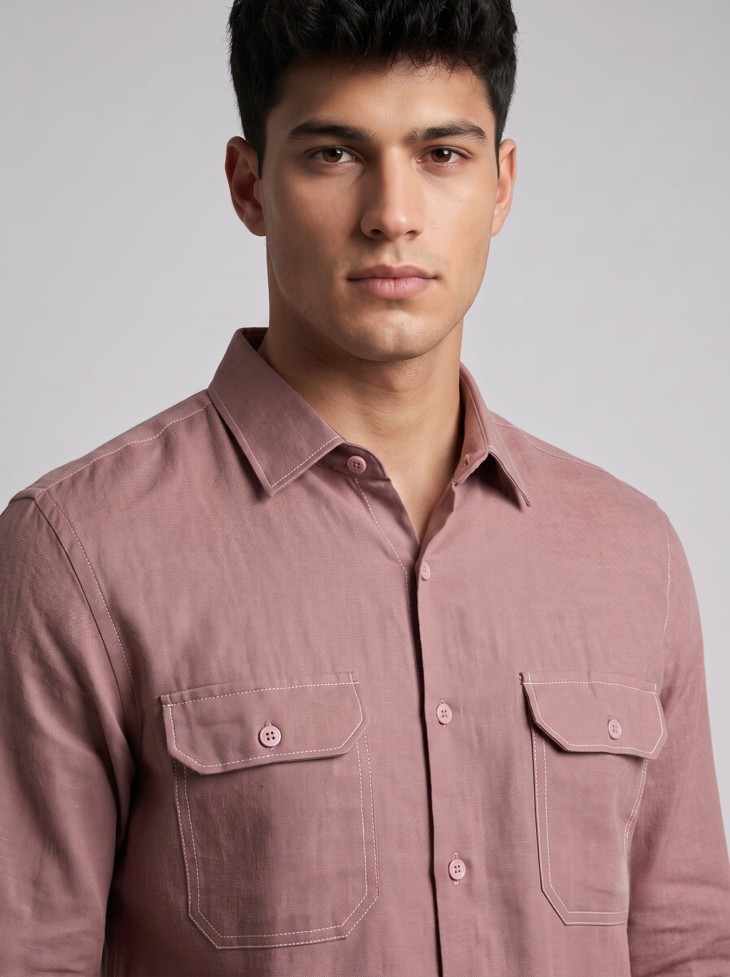 Men’s Four-Pocket Utility Shirt