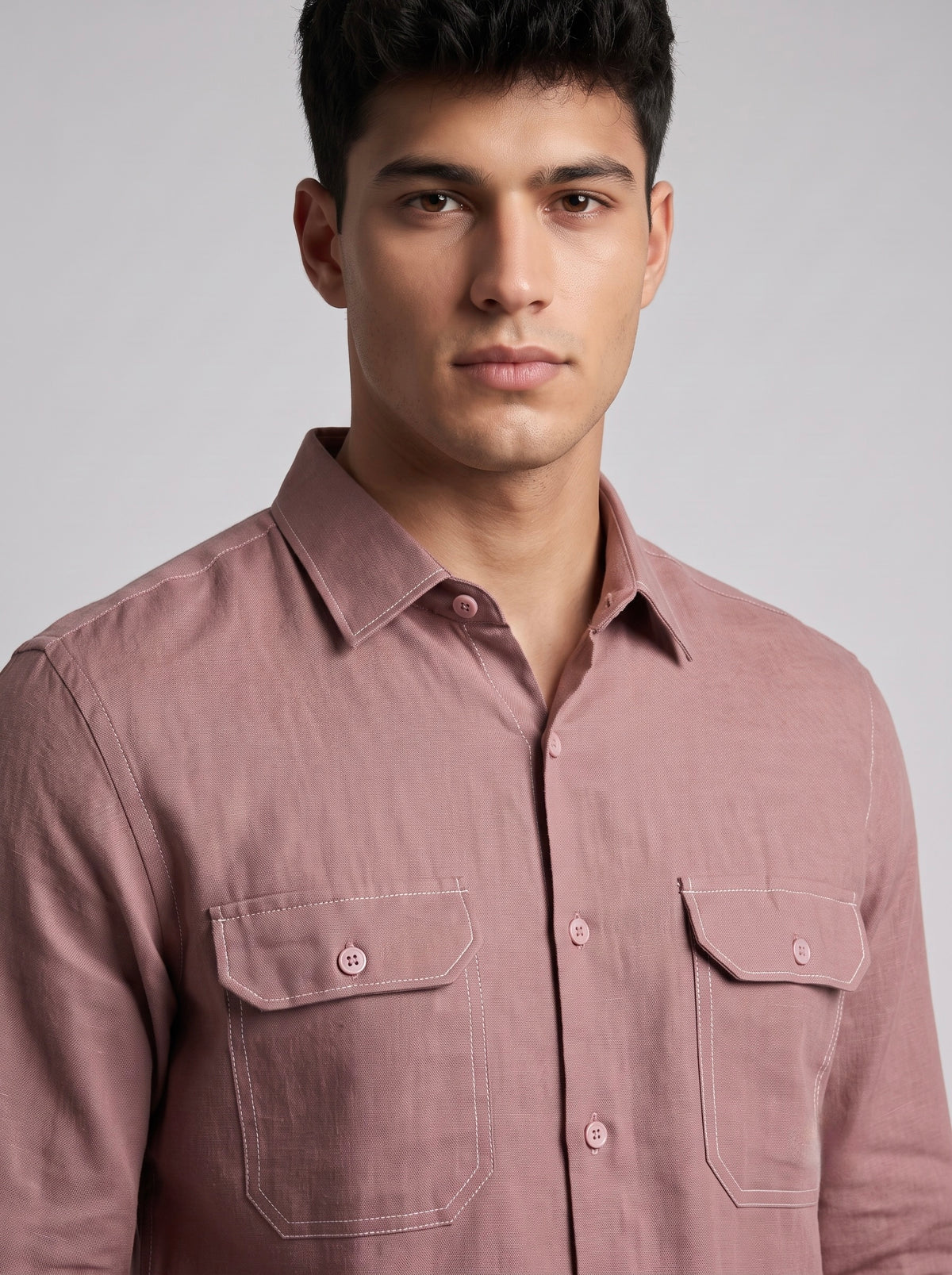 Men’s Four-Pocket Utility Shirt