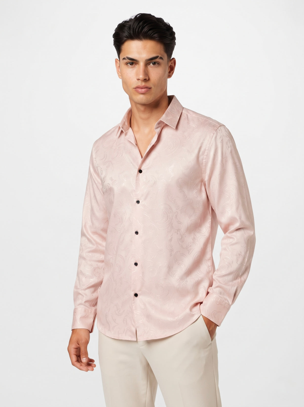 Men’s Paisley Party Wear Shirt