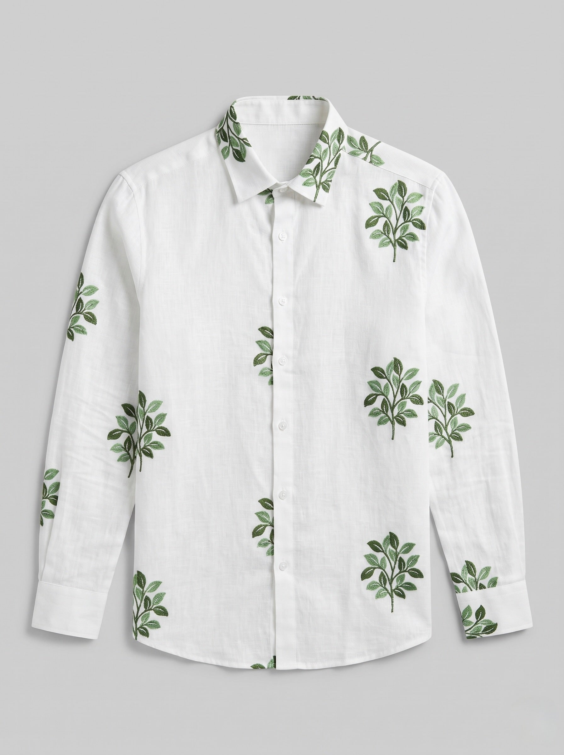 Embroidery Linen Shirts