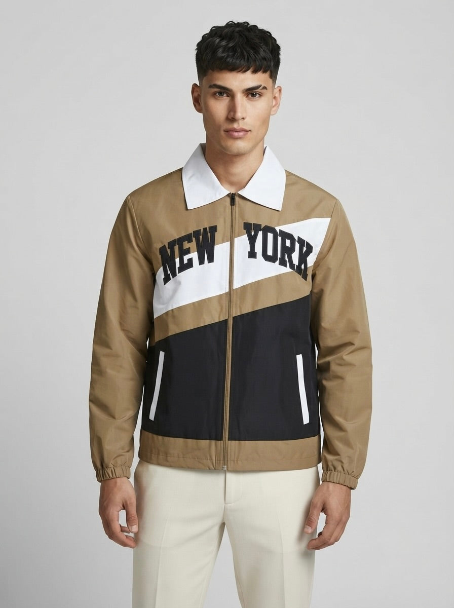 Men’s New York Graphic Zip-Up Jacket