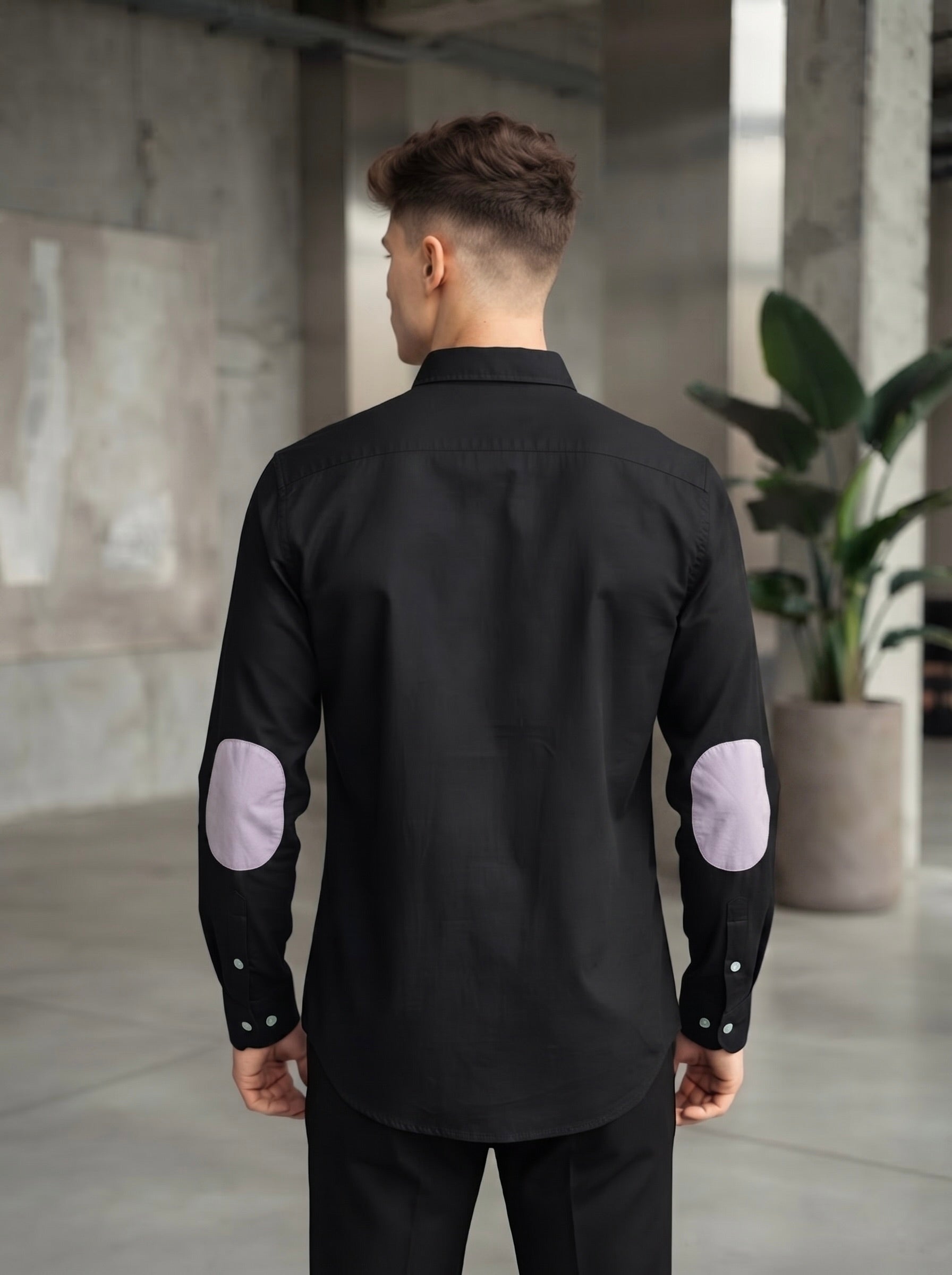 Elbow-Patch Shirts