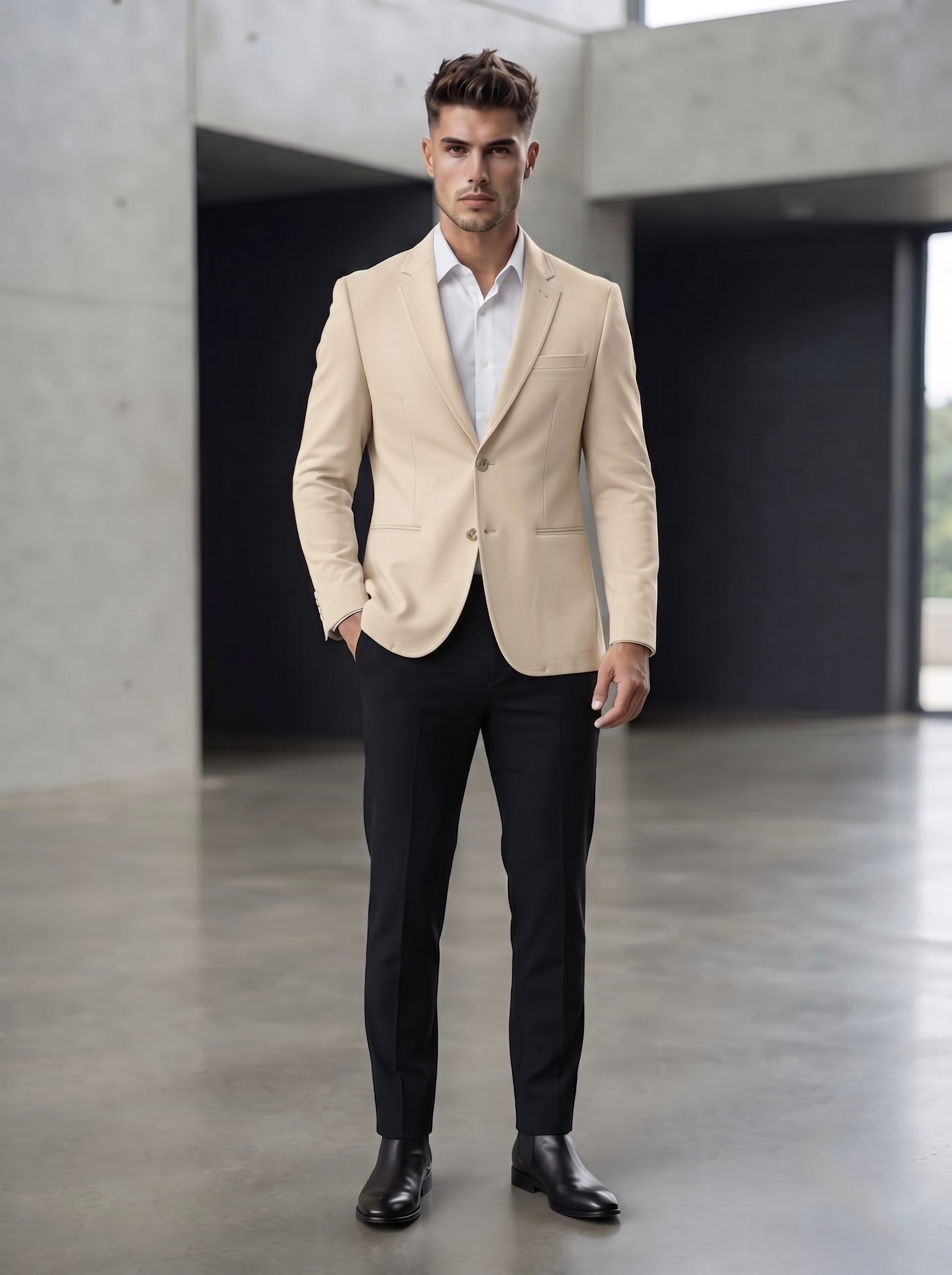 Beige Blazer