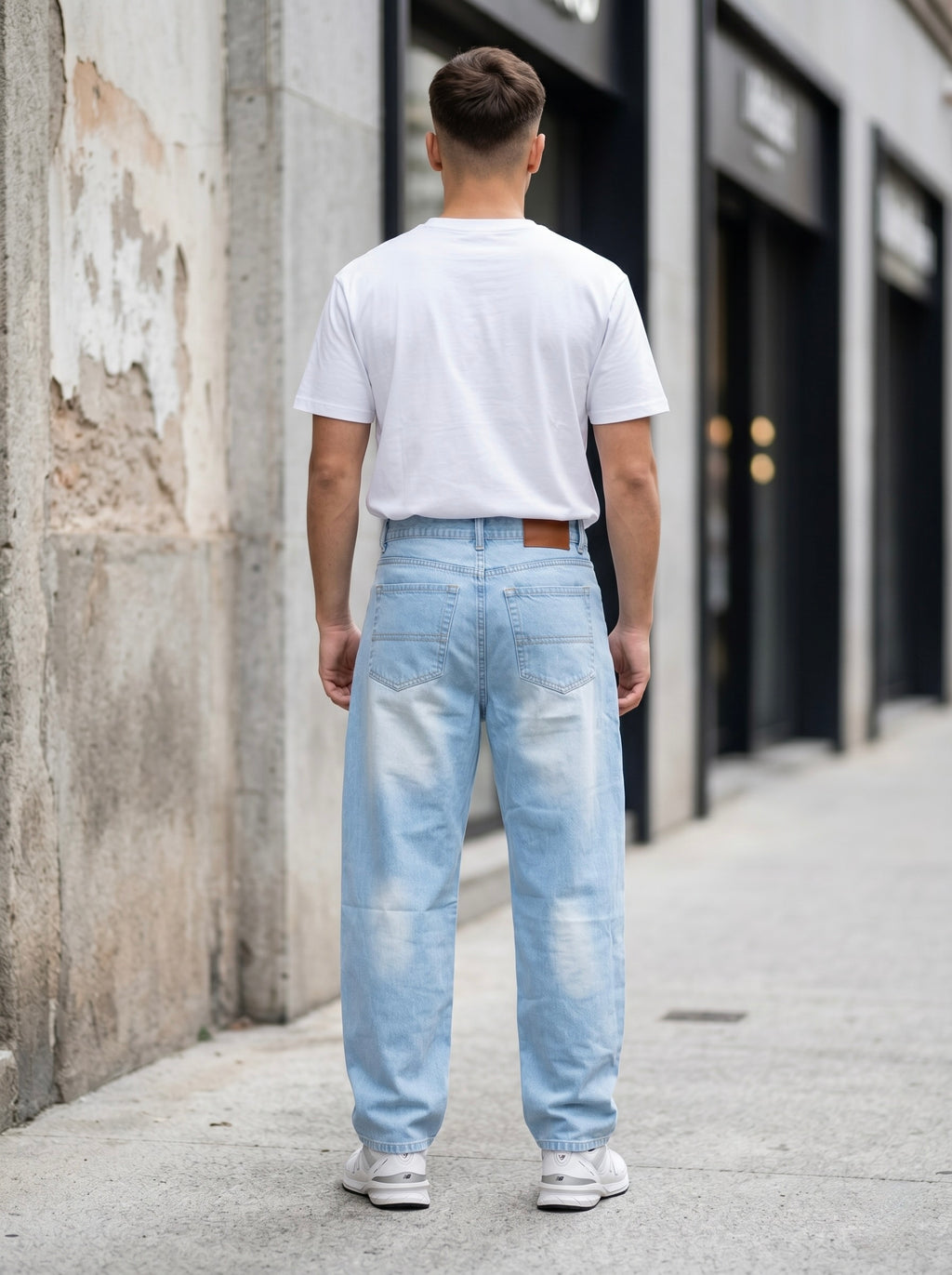 Barrel-Fit Jeans