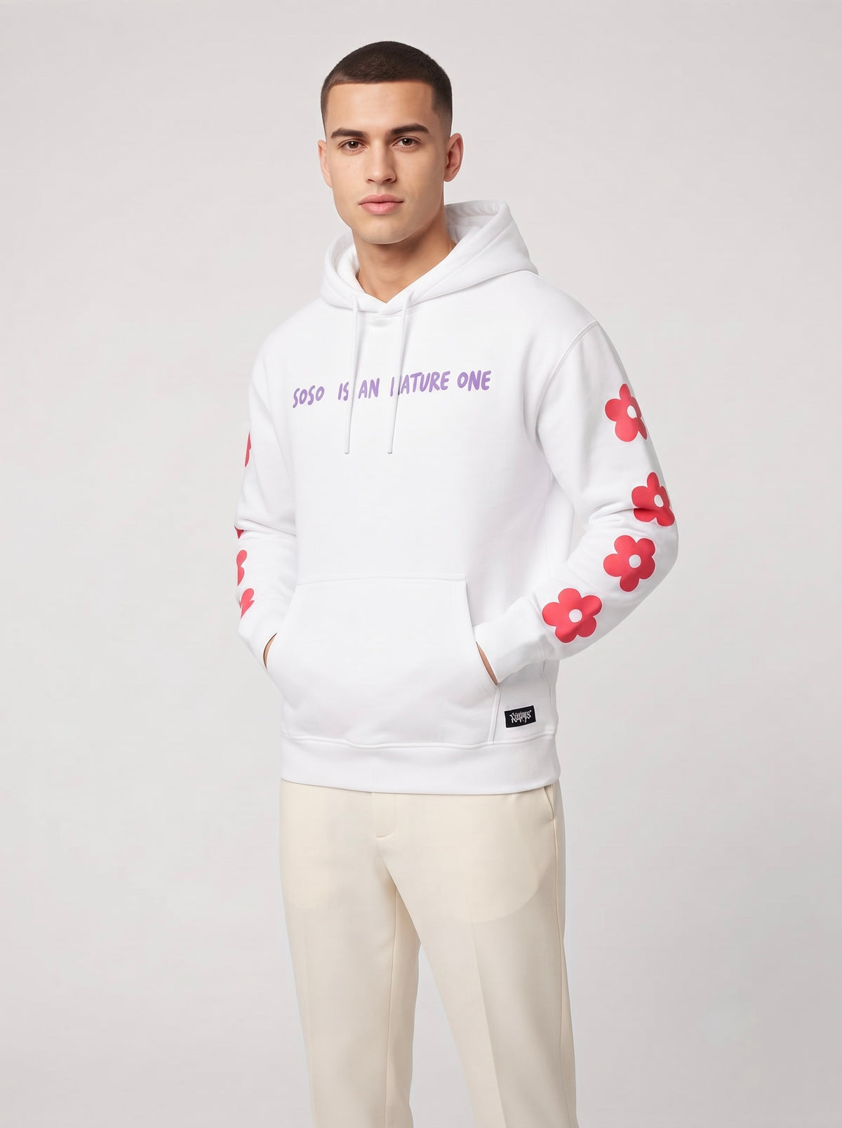 Men’s Graphic Print Pullover Hoodie
