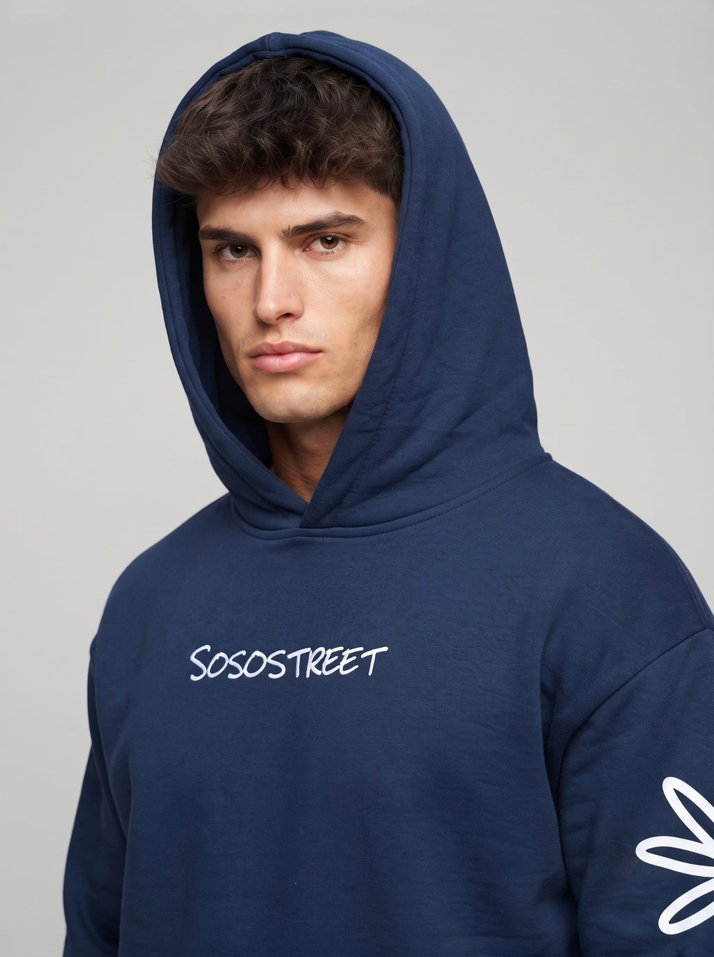 Men’s Graphic Print Pullover Hoodie