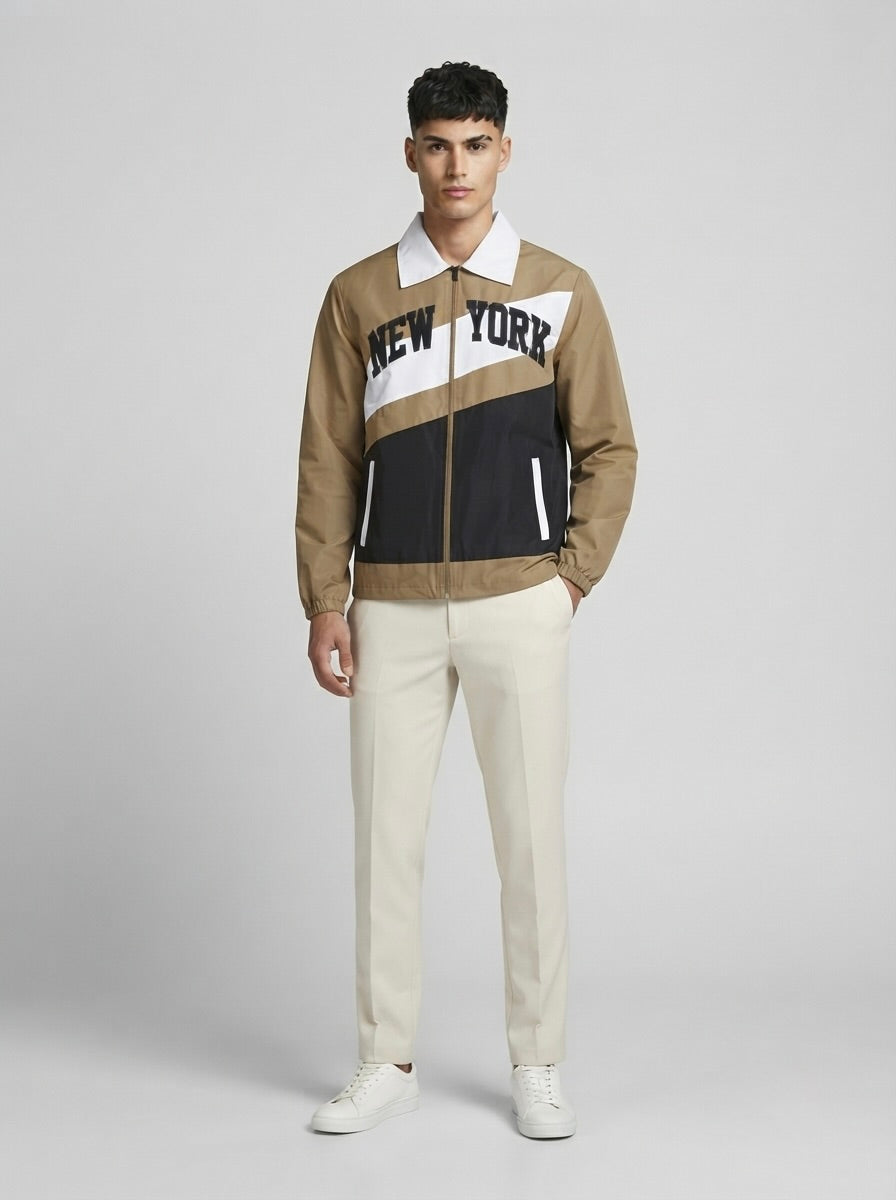 Men’s New York Graphic Zip-Up Jacket