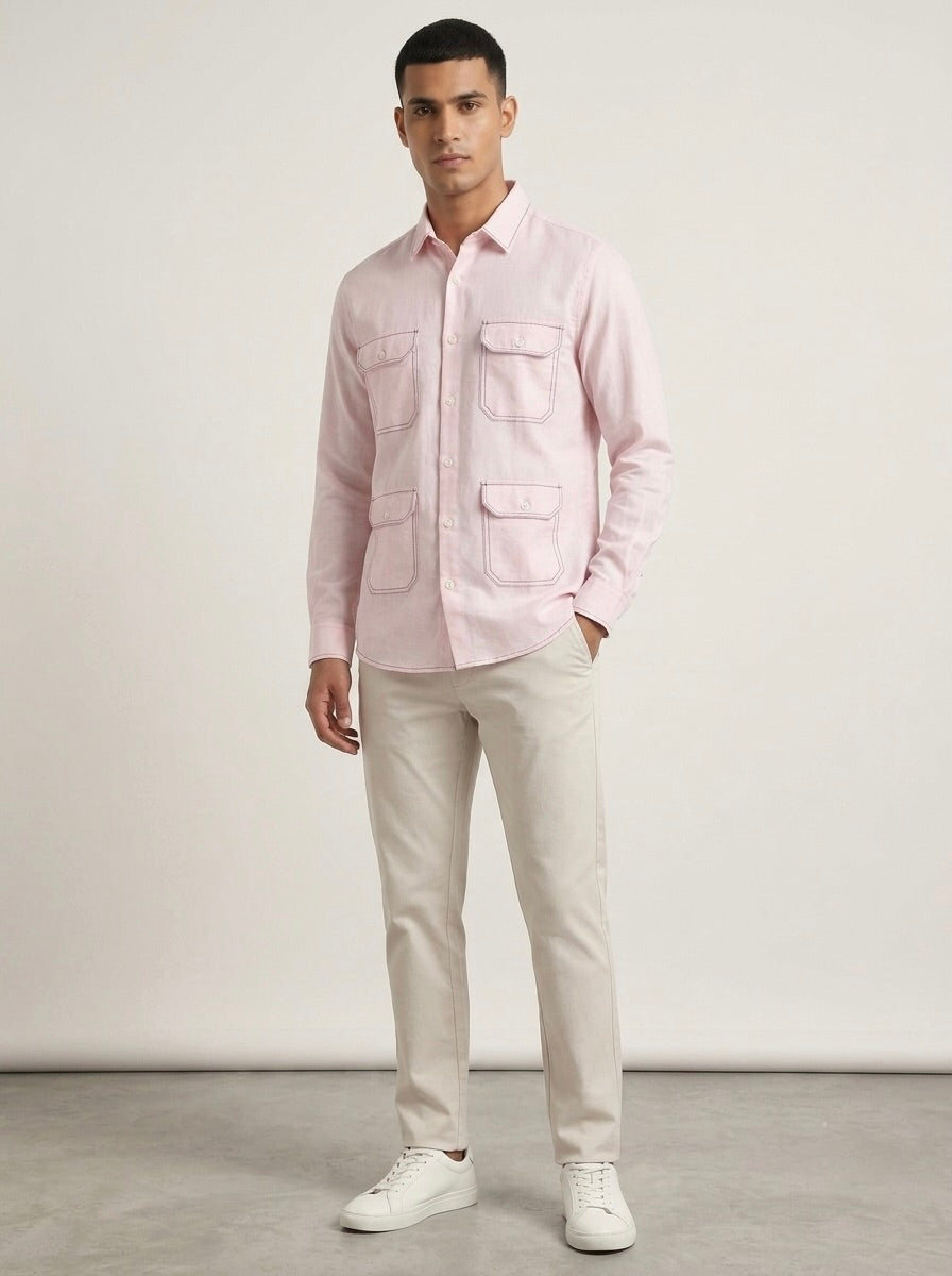 Men’s Four-Pocket Utility Shirt
