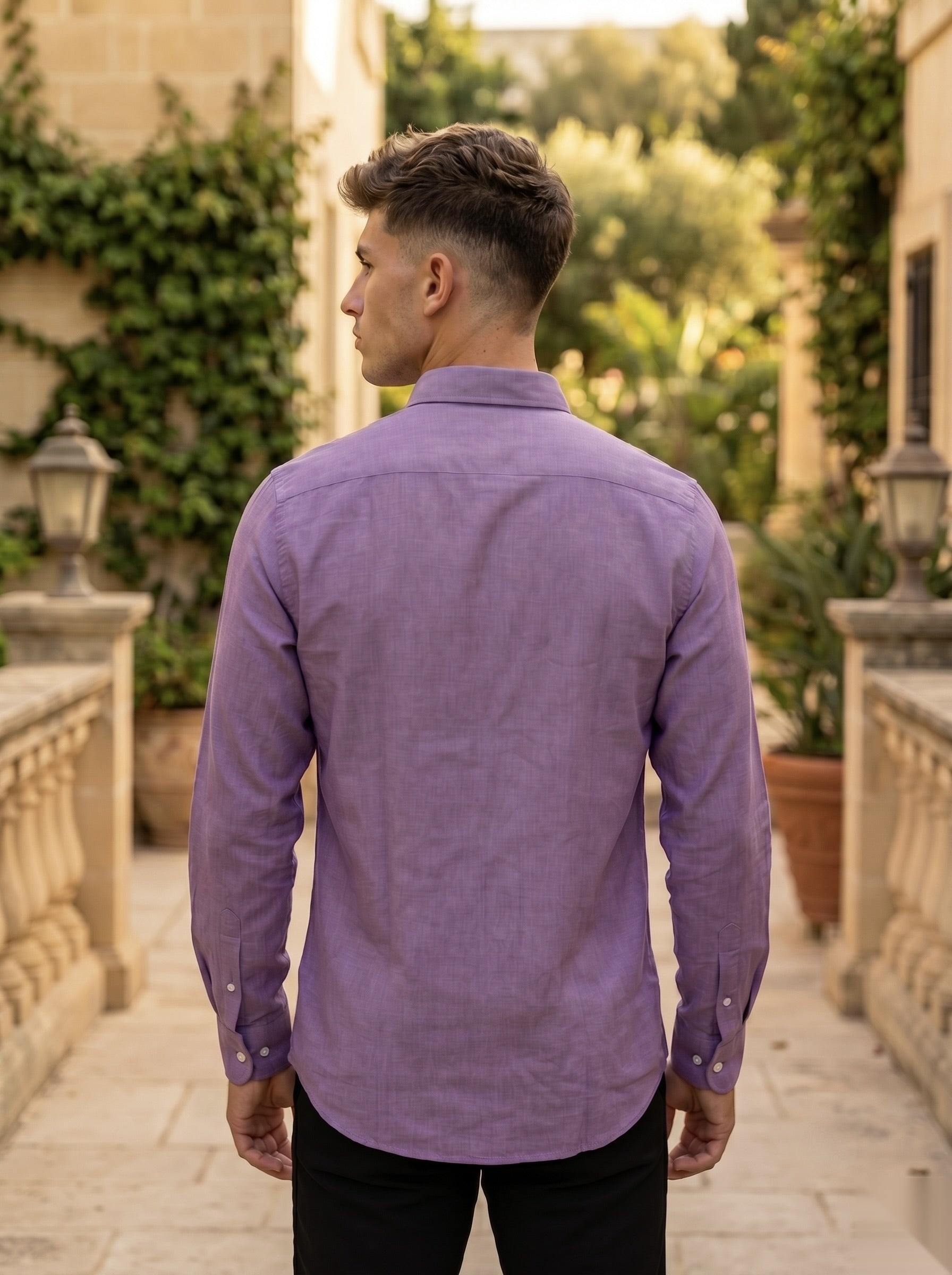 Linen-Blend Shirts