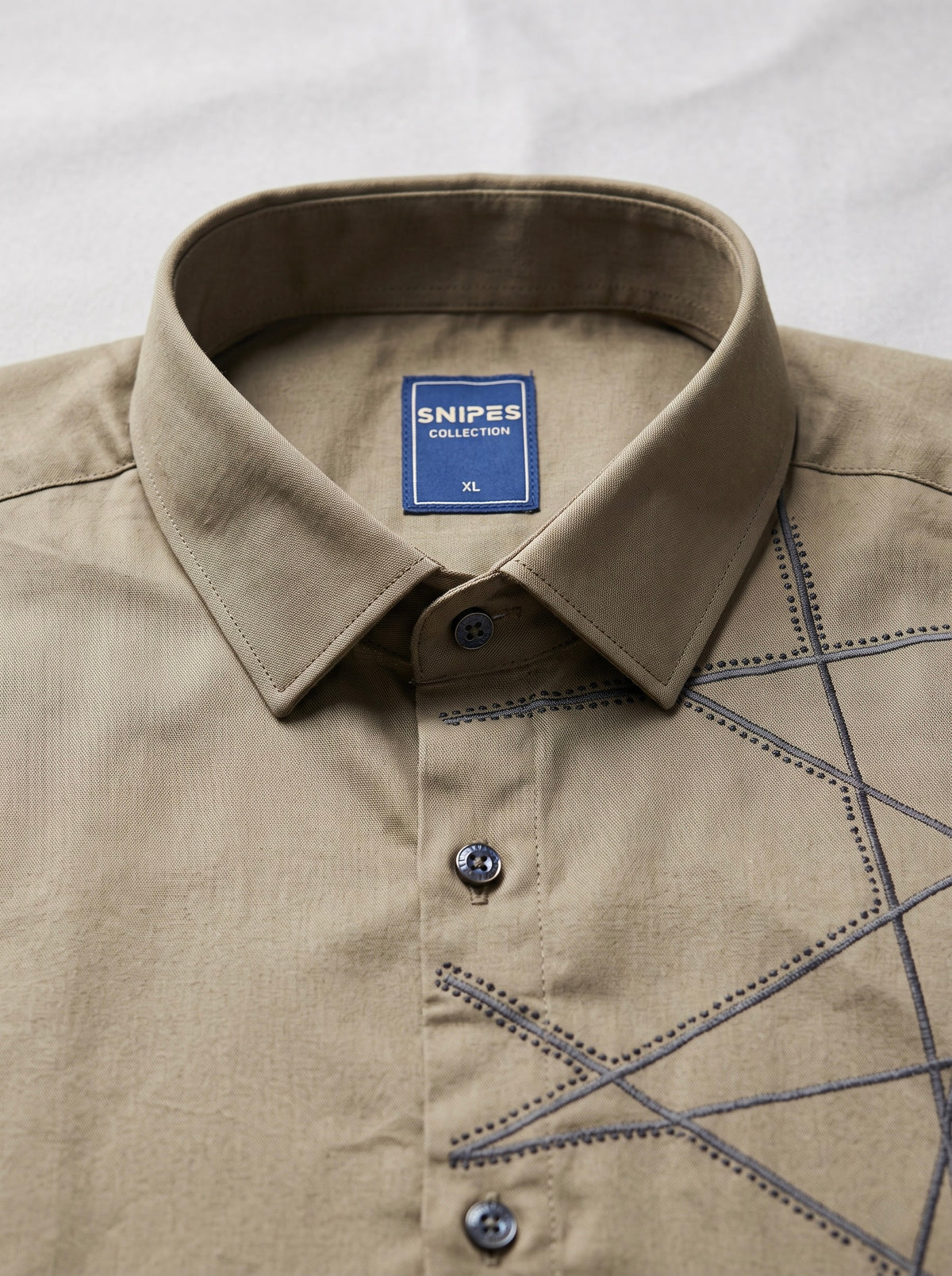 Men’s Abstract Line Full Sleeve Party Wear Shirt - Snipes