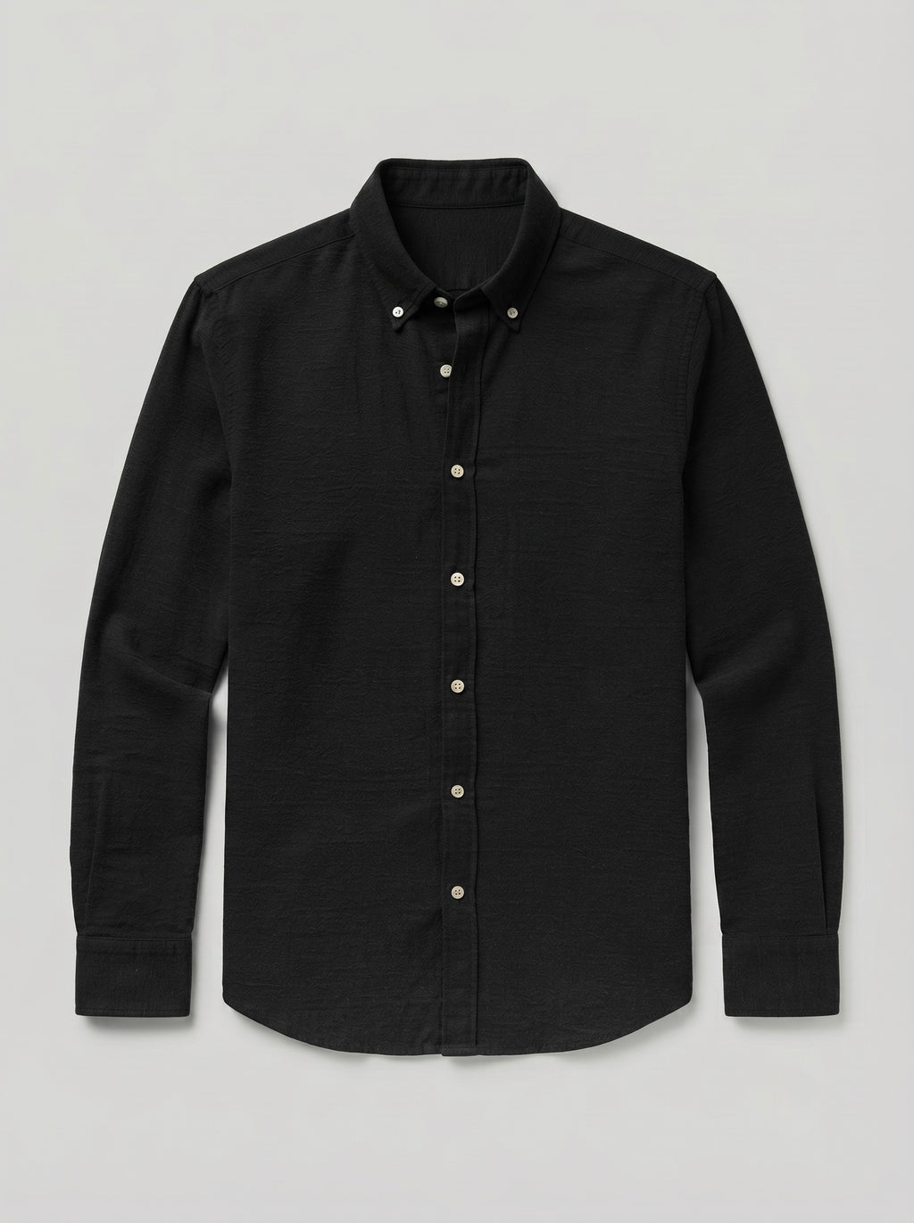 Korean linen shirt by Snipes, lightweight and breathable men's shirt in natural linen fabric, shown in a casual fit.