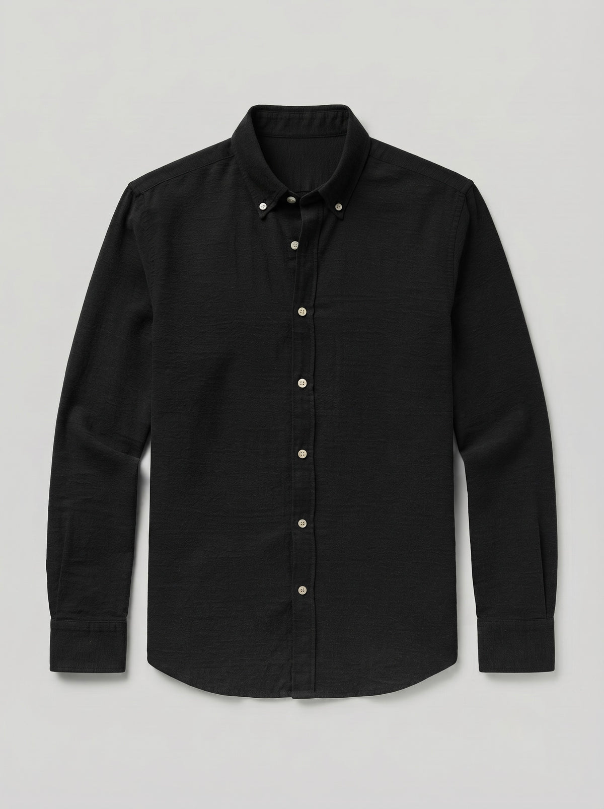 Korean linen shirt by Snipes, lightweight and breathable men's shirt in natural linen fabric, shown in a casual fit.