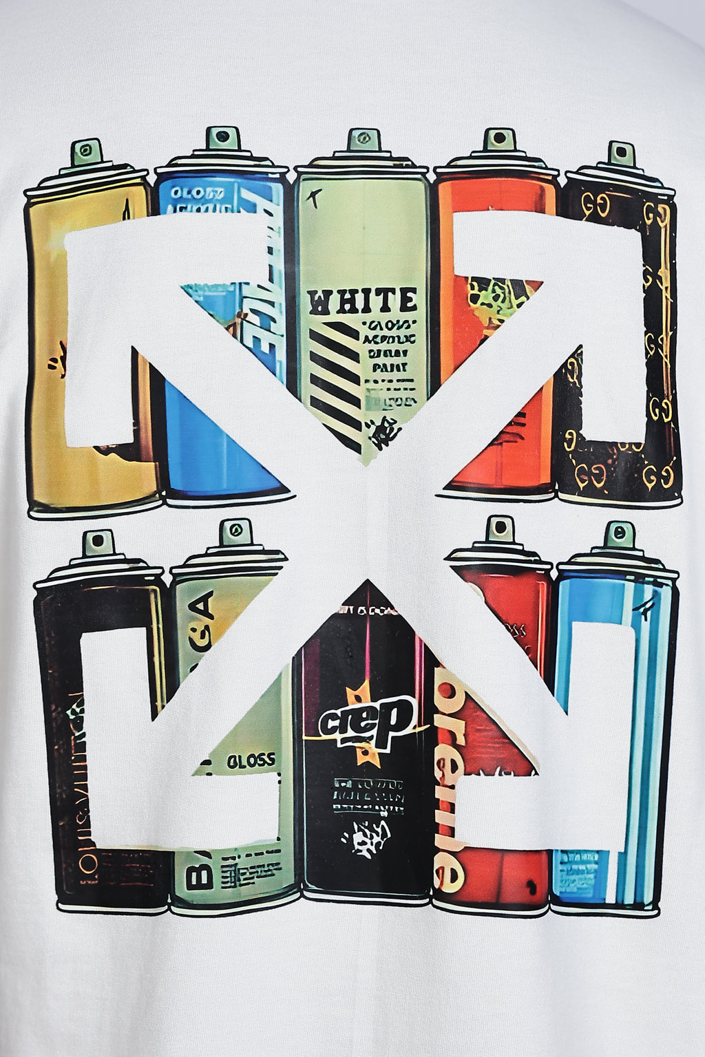 Spray Can Oversized Printed T-Shirt - Snipes