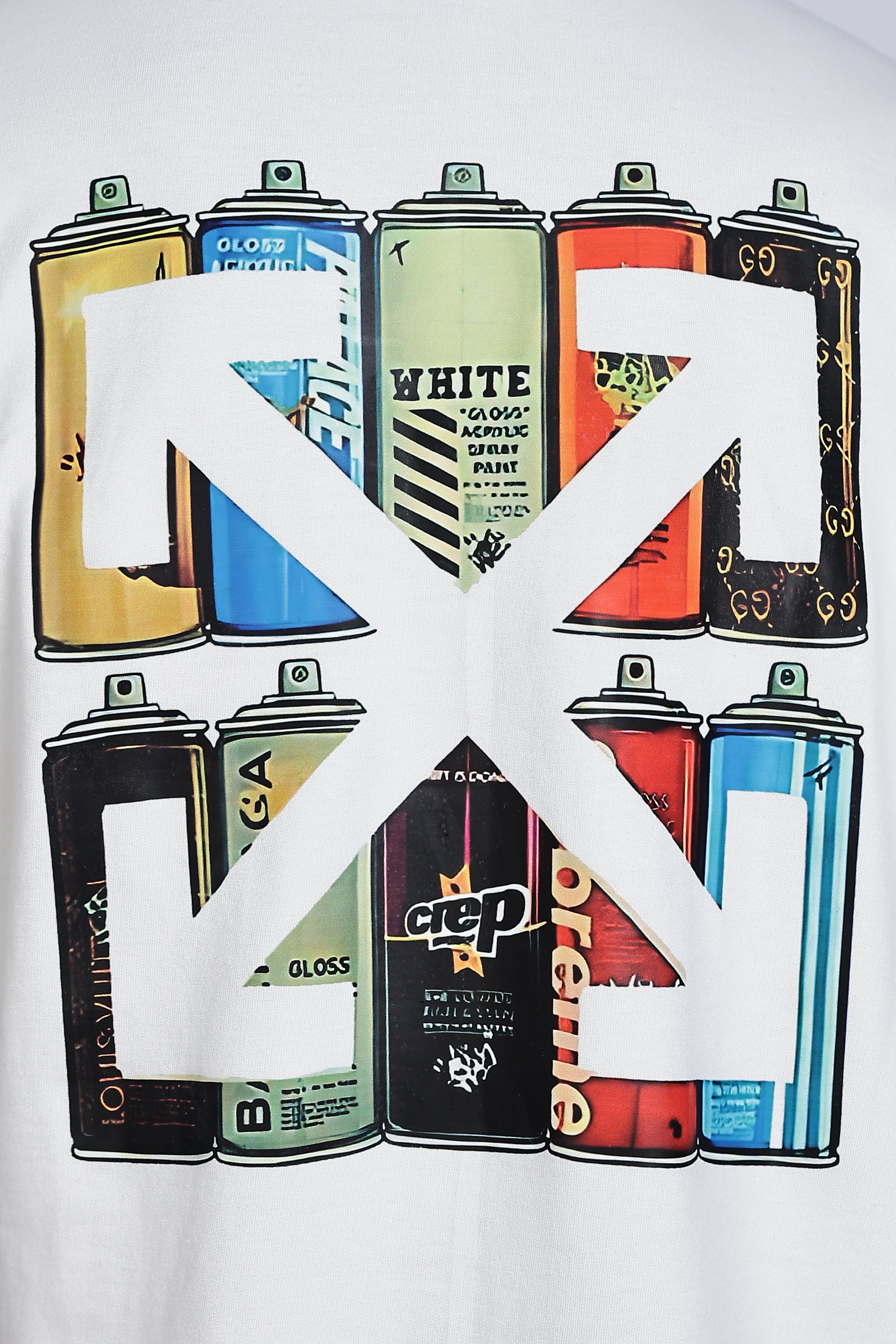 Spray Can Oversized Printed T-Shirt - Snipes