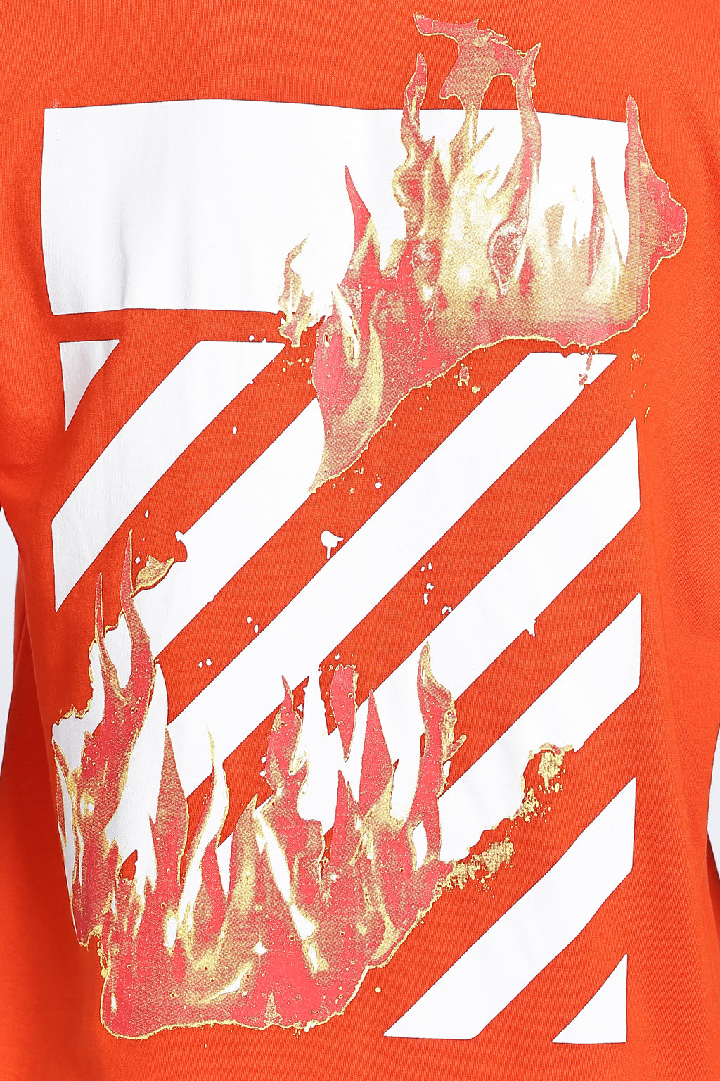 SNIPES Flame Stripe Oversized T-Shirt - Snipes